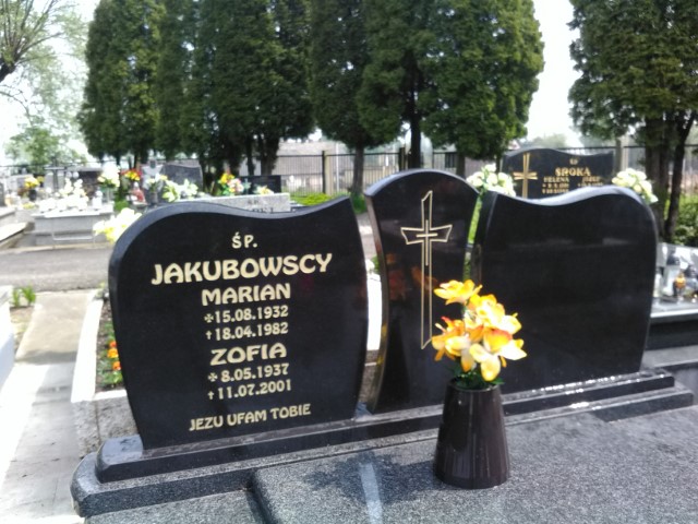 Marian Jakubowski 1932 Oświęcim - Grobonet - Wyszukiwarka osób pochowanych