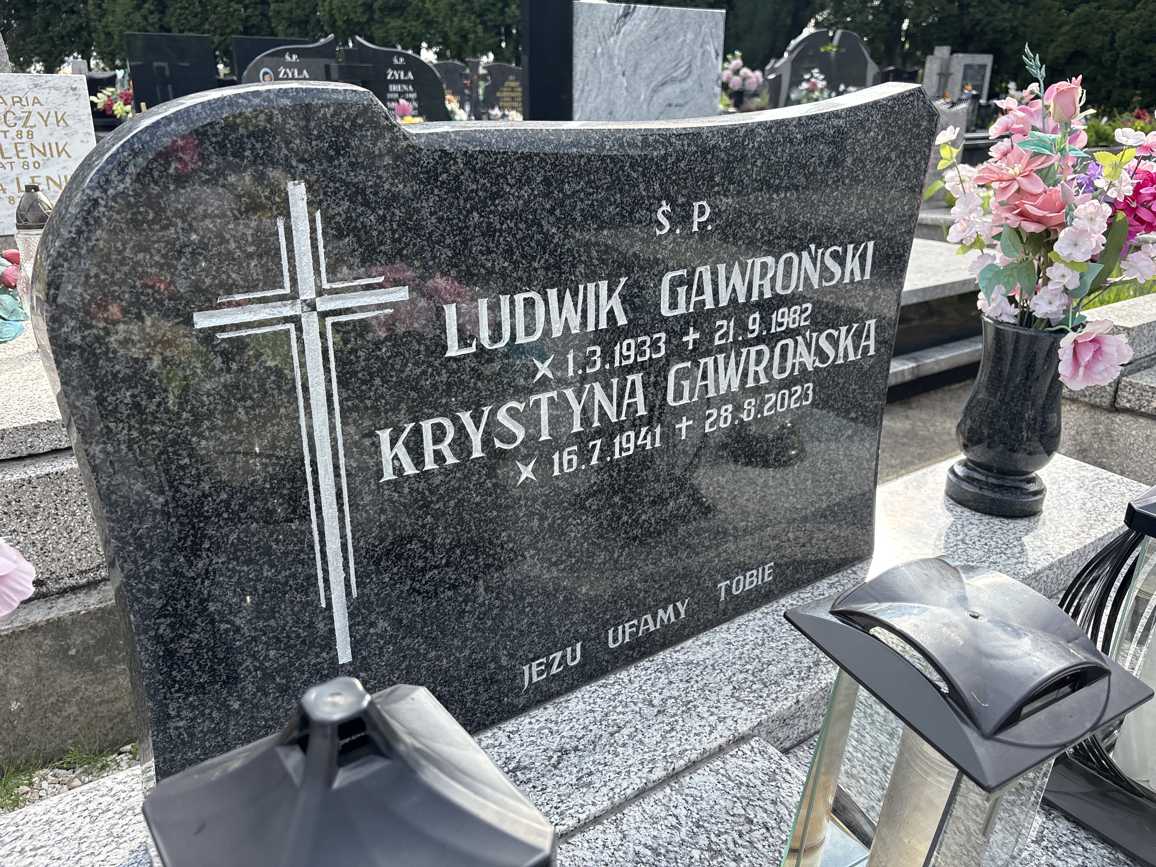 Grób Ludwik Gawroński