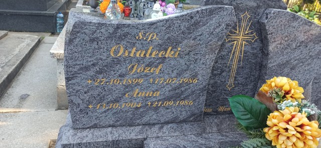 Grób Anna Ostalecka