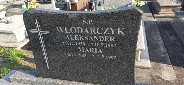 Grób Maria Włodarczyk