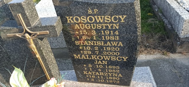 Jan Malkowski 1895 Oświęcim - Grobonet - Wyszukiwarka osób pochowanych