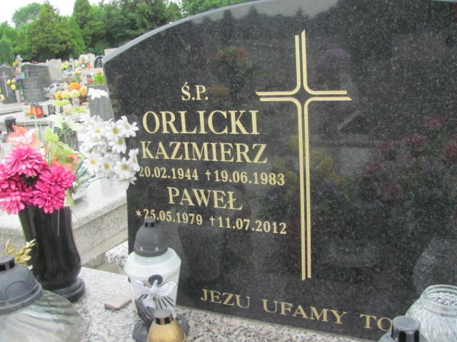 Kazimierz Orlicki 1944 Oświęcim - Grobonet - Wyszukiwarka osób pochowanych