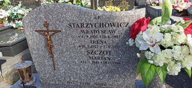 Grób Irena Starzychowicz