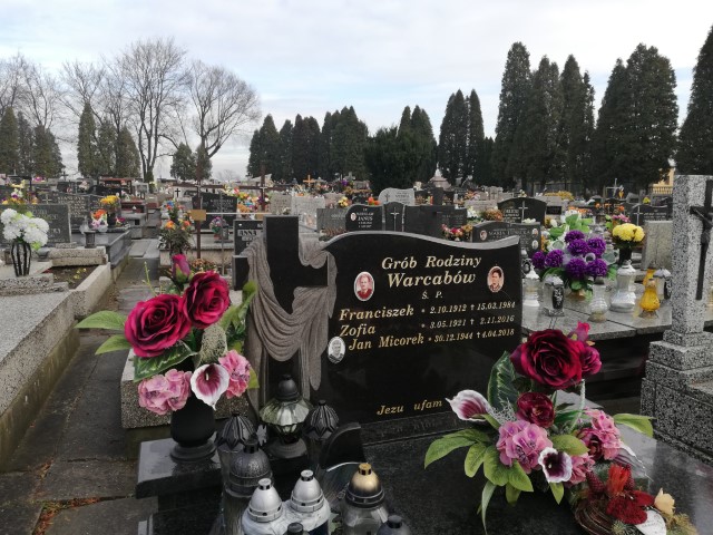 Jan Micorek 1944 Oświęcim - Grobonet - Wyszukiwarka osób pochowanych