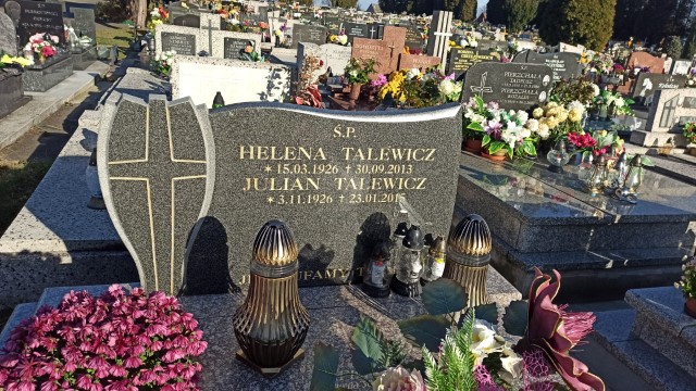 Helena Talewicz 1926 Oświęcim - Grobonet - Wyszukiwarka osób pochowanych