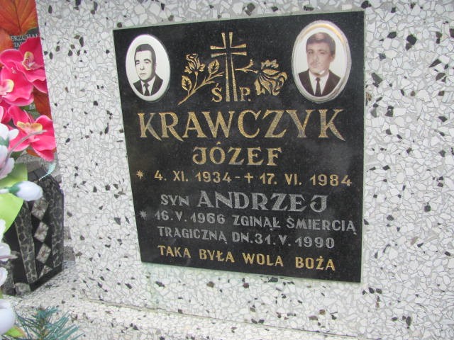 Andrzej Krawczyk 1965 Oświęcim - Grobonet - Wyszukiwarka osób pochowanych