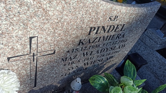 Kazimiera Pindel 1936 Oświęcim - Grobonet - Wyszukiwarka osób pochowanych