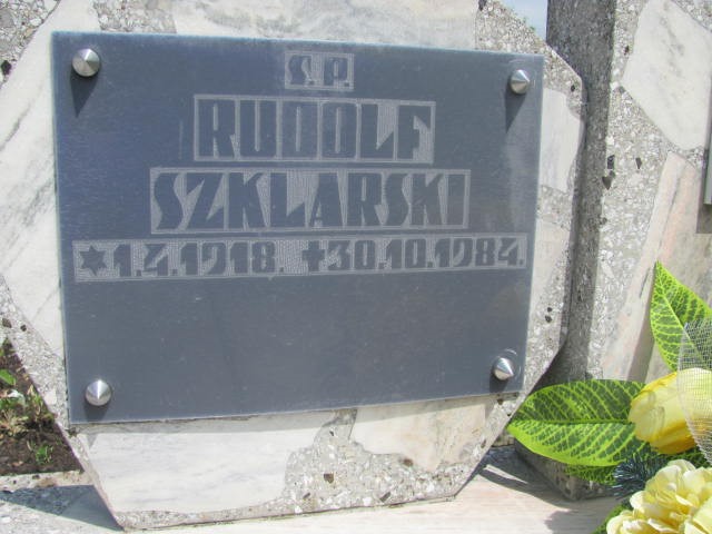 Rudolf Szklarski 1918 Oświęcim - Grobonet - Wyszukiwarka osób pochowanych