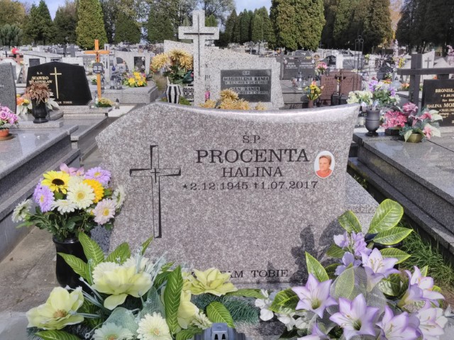 Halina Procenta 1945 Oświęcim - Grobonet - Wyszukiwarka osób pochowanych
