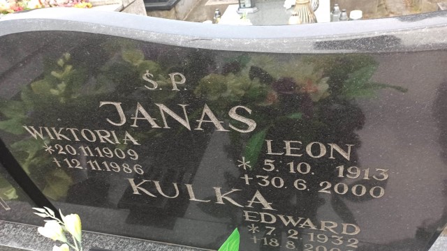 Leon Janas 1913 Oświęcim - Grobonet - Wyszukiwarka osób pochowanych