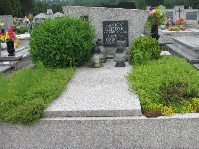 Grób Antoni Dziedzic