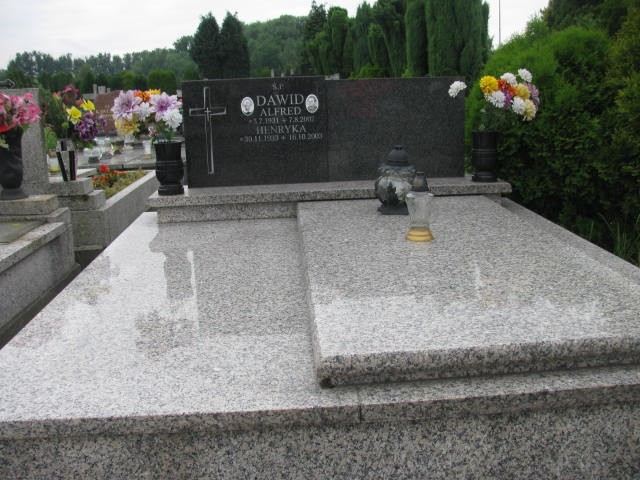 Grób Alfred Dawid