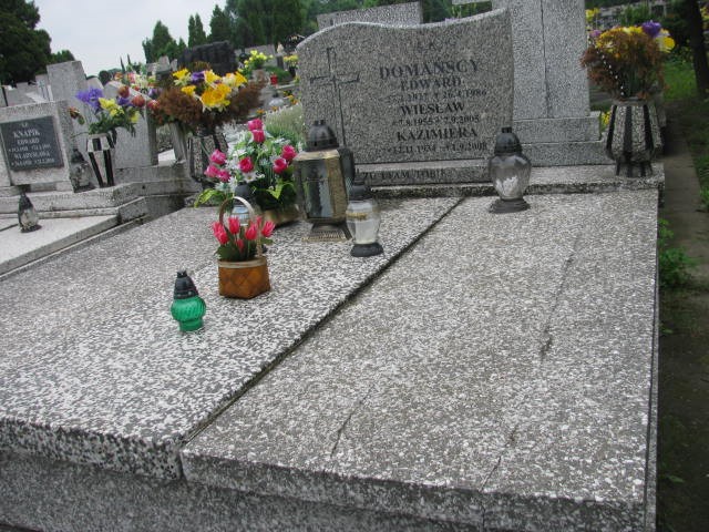 Grób Wiesław Domański