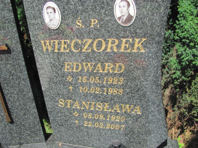 Edward Wieczorek 1923 Oświęcim - Grobonet - Wyszukiwarka osób pochowanych